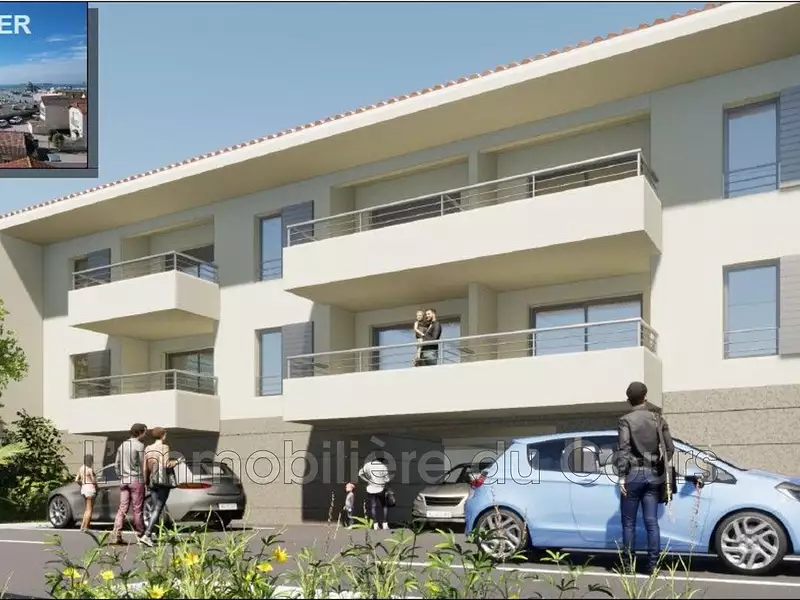 Appartement, 61,84 m²