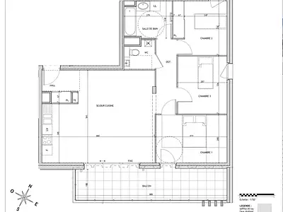 Appartement, 79,3 m²