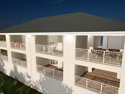 Appartement, 43,89 m²