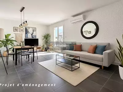 Appartement, 56,76 m²