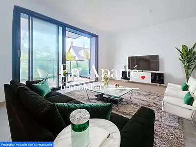 Appartement, 61,8 m²