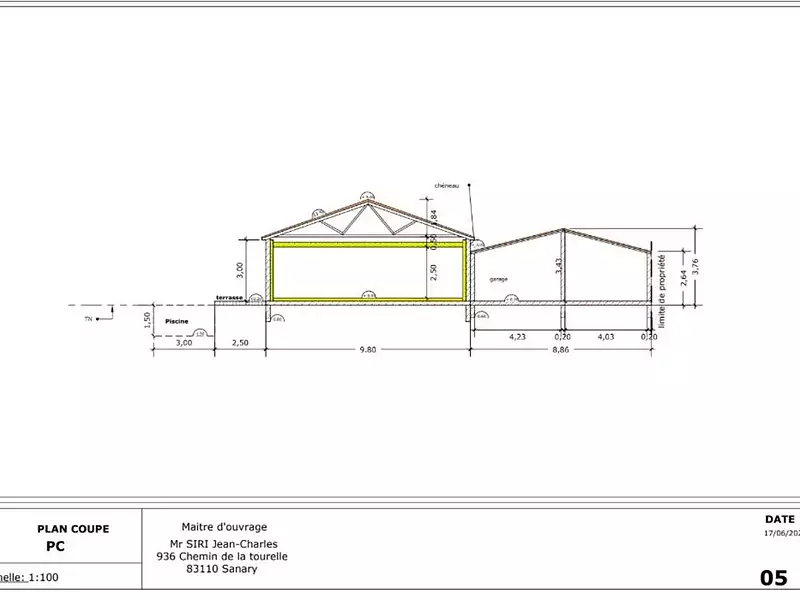 Terrain, 1 070 m²