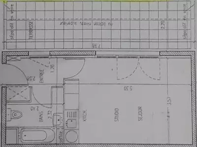 Appartement, 27 m²