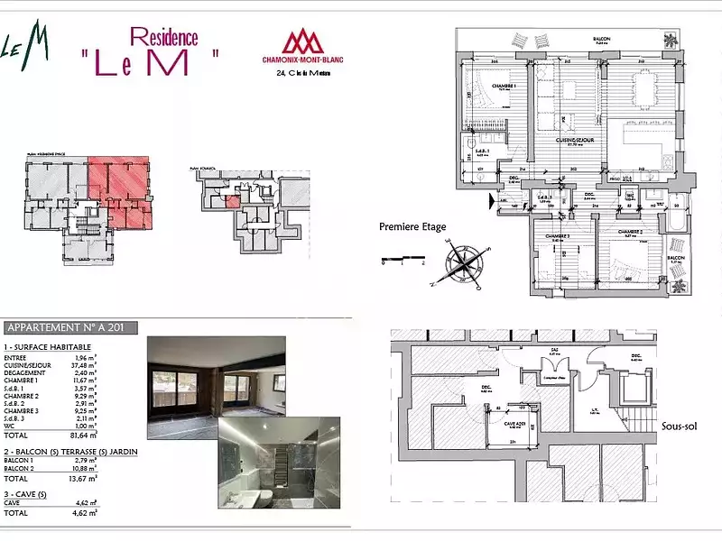 Appartement, 81,64 m²