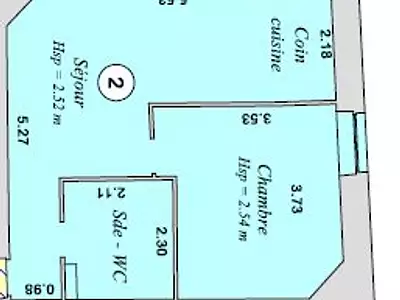 Appartement, 36,71 m²