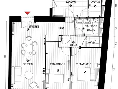 Appartement, 79 m²