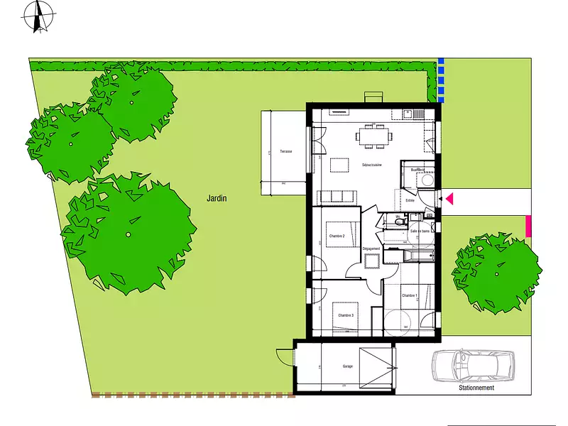 Maison, 86 m²