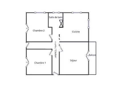 Appartement, 71,49 m²