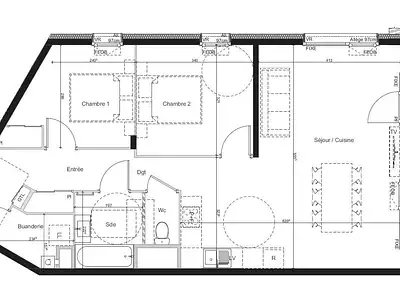 Appartement, 72,41 m²