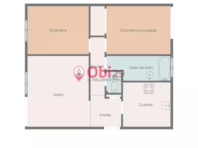 Appartement, 75 m²