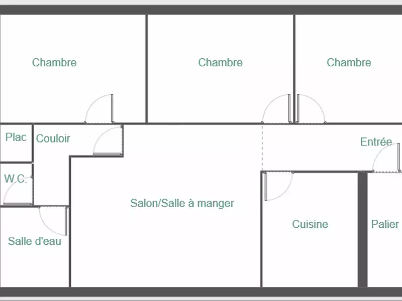 Appartement, 100,93 m²