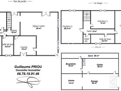 Maison, 150 m²