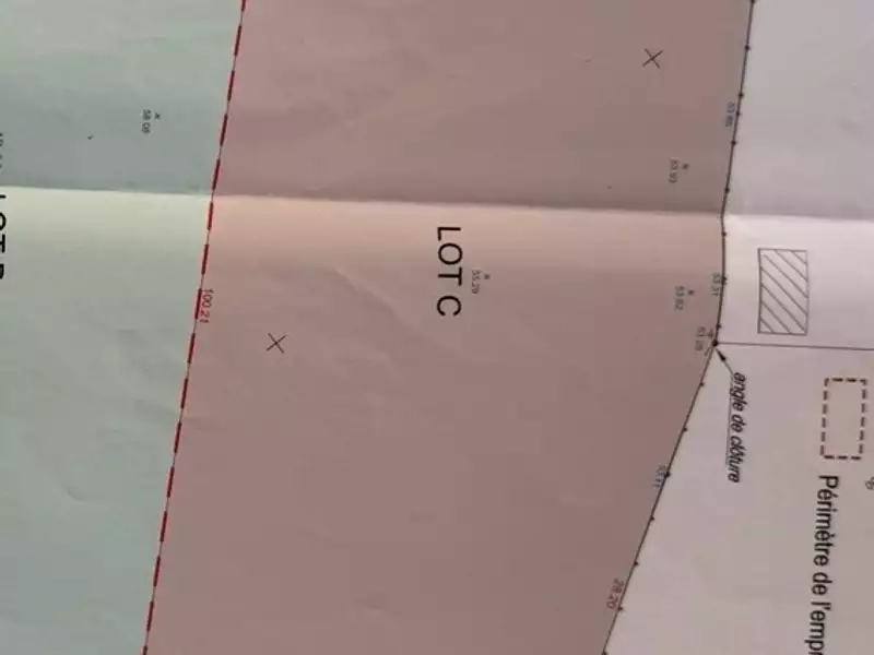 Terrain, 2 464 m²