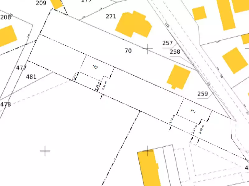 Terrain, 1 568 m²