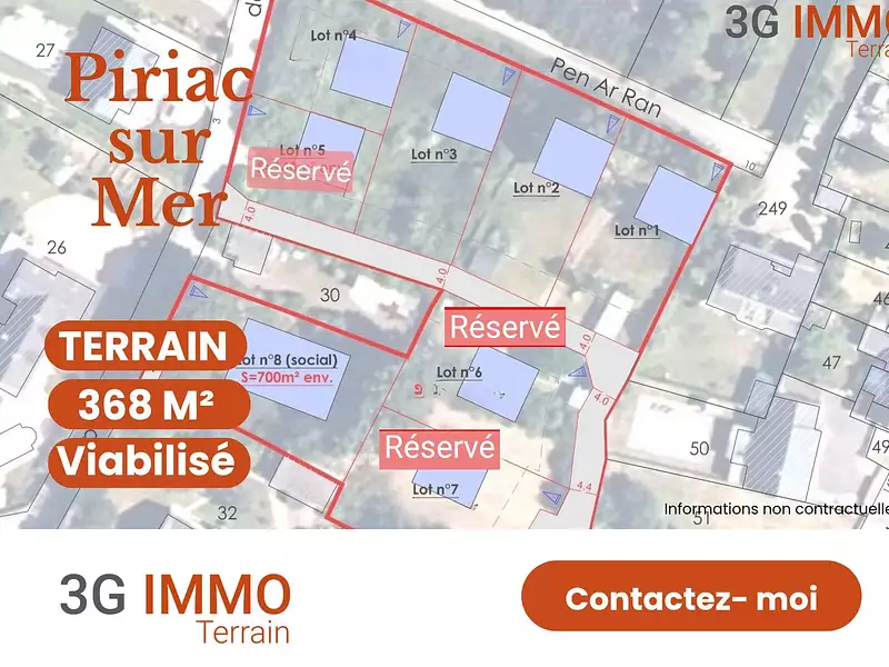 Terrain, 368 m²