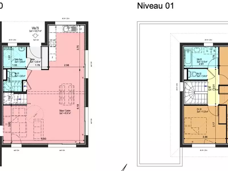 Maison, 124 m²