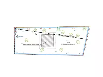 Terrain, 500 m²