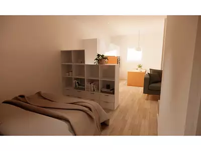 Appartement, 26 m²