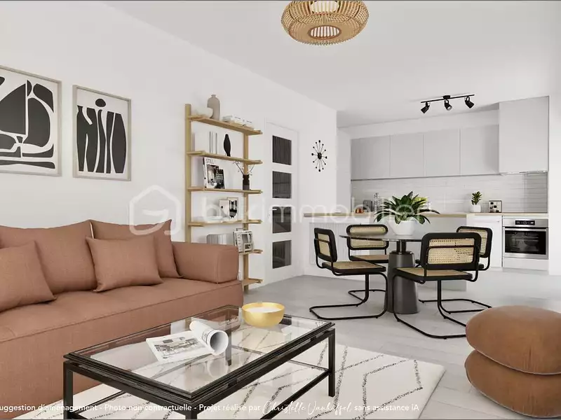 Appartement, 60 m²