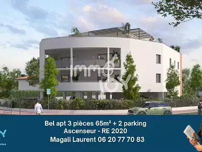 Appartement, 65,18 m²