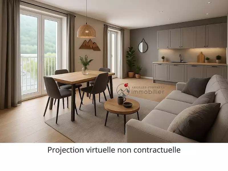 Appartement, 54,38 m²