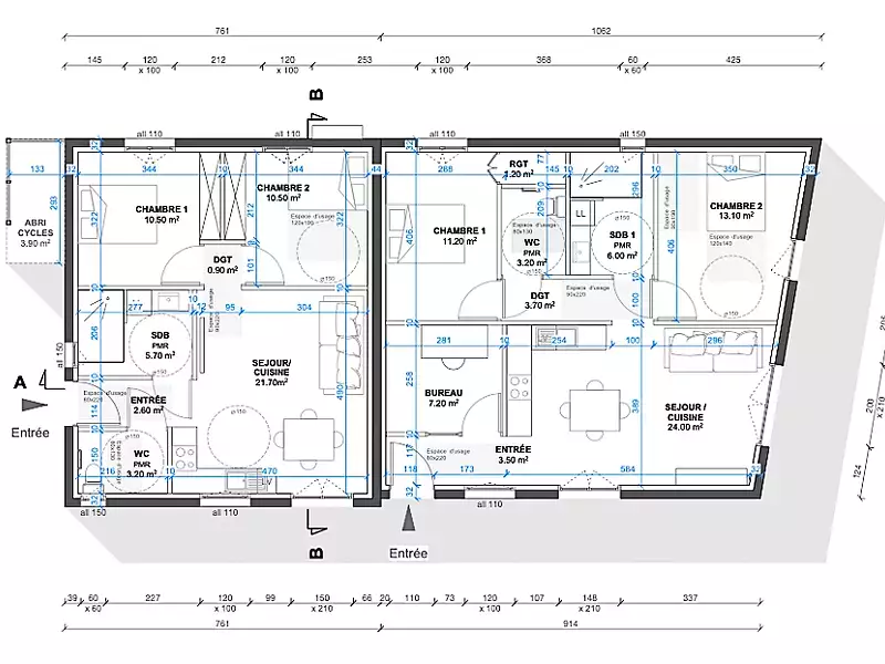 Terrain, 530 m²