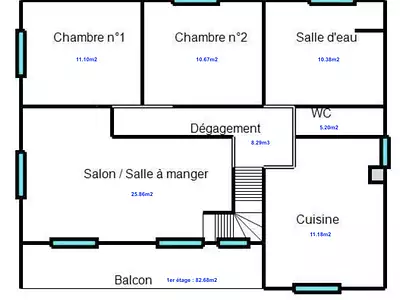 Maison, 139 m²