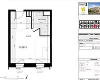 Appartement, 28 m²