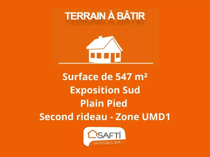 Terrain, 547 m²