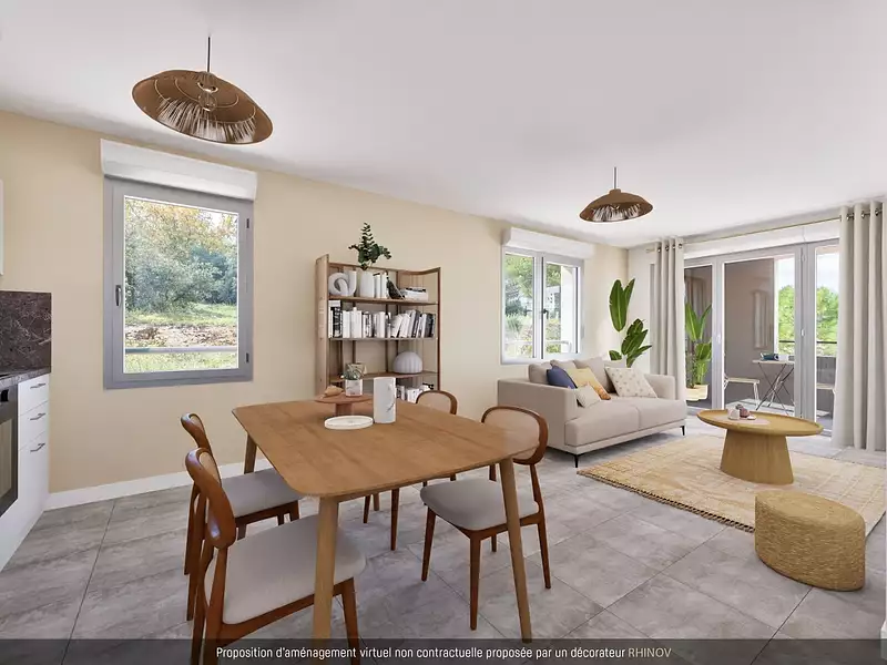 Appartement, 55,98 m²