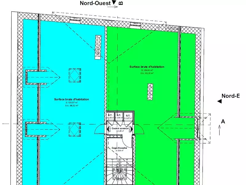 Appartement, 102,99 m²