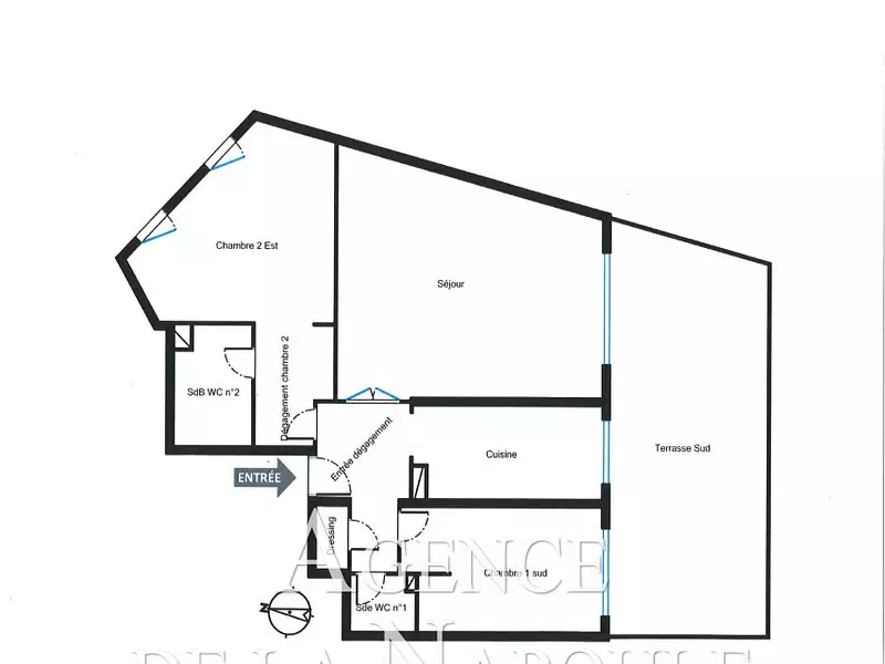 Appartement, 74,95 m²