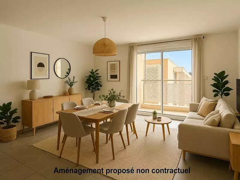 Appartement, 62 m²