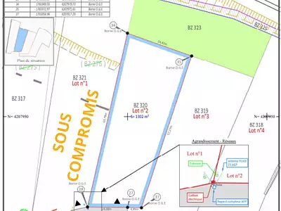 Terrain, 1 302 m²