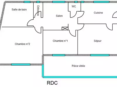 Maison, 82 m²