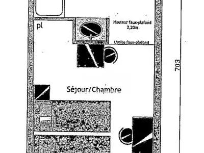 Appartement, 20,99 m²