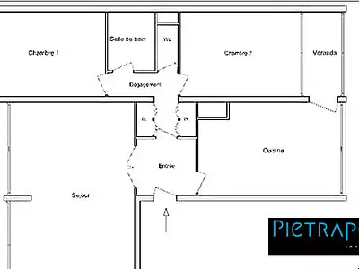 Appartement, 96 m²
