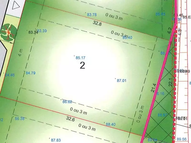 Terrain, 695 m²