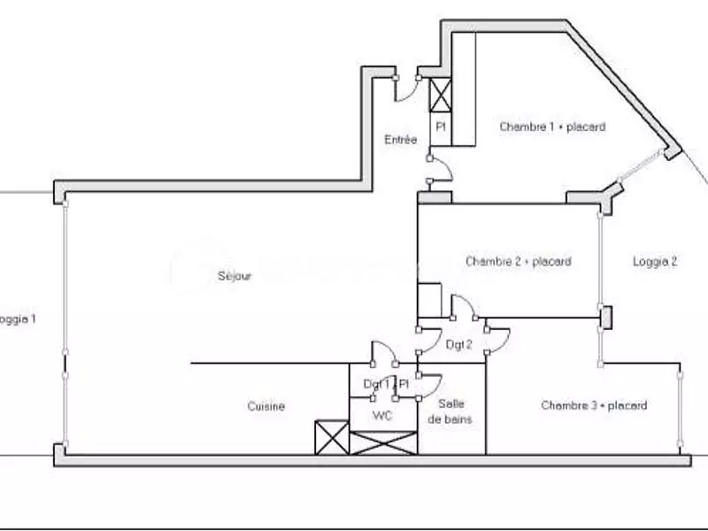 Appartement, 86 m²