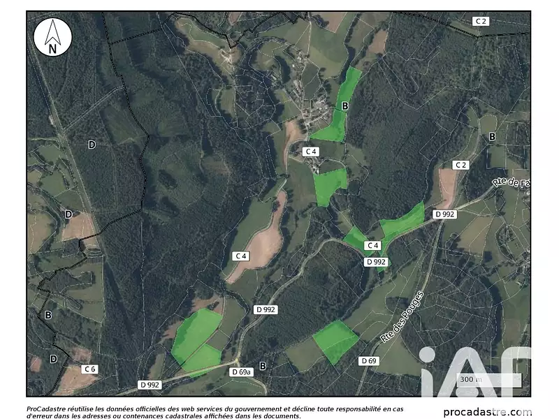Terrain, 129 827 m²