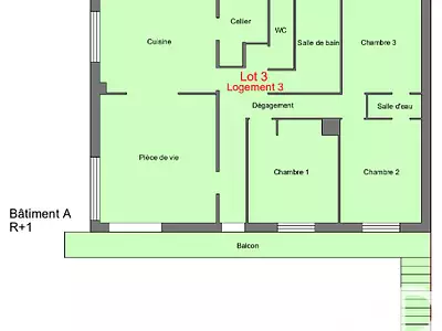 Appartement, 108 m²