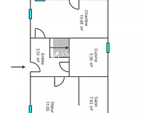 Maison, 48 m²