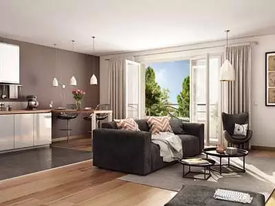 Appartement, 45,8 m²