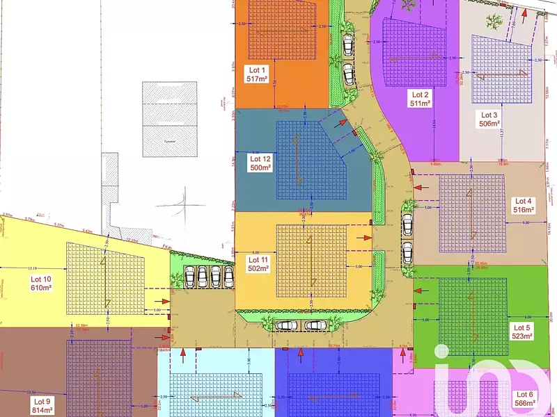Terrain, 814 m²