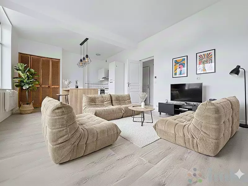 Appartement, 48,6 m²