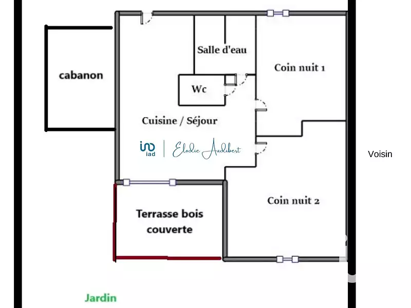 Maison, 30 m²