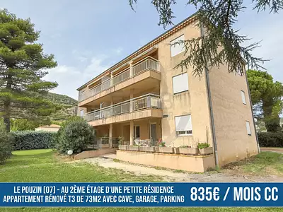 Appartement, 73,37 m²