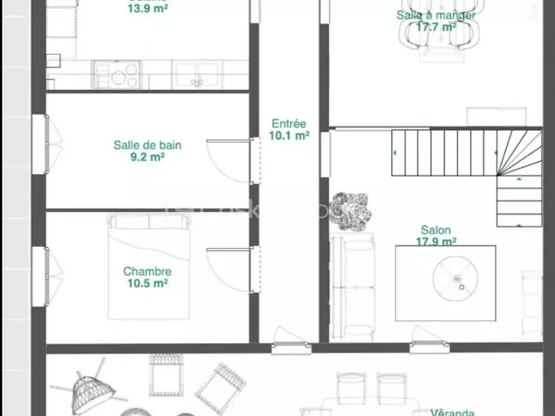 Maison, 154 m²