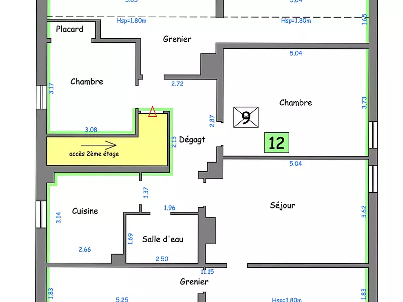 Appartement, 110,96 m²