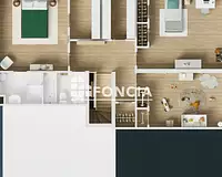 Appartement, 130 m²